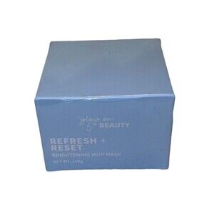 Glow On 5th Beauty‎ Refresh + Reset Brightening Mud Face Mask Clay Full Size NEW